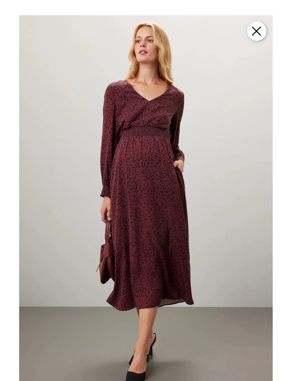 NOM Maternity Leila Dress, Size: S